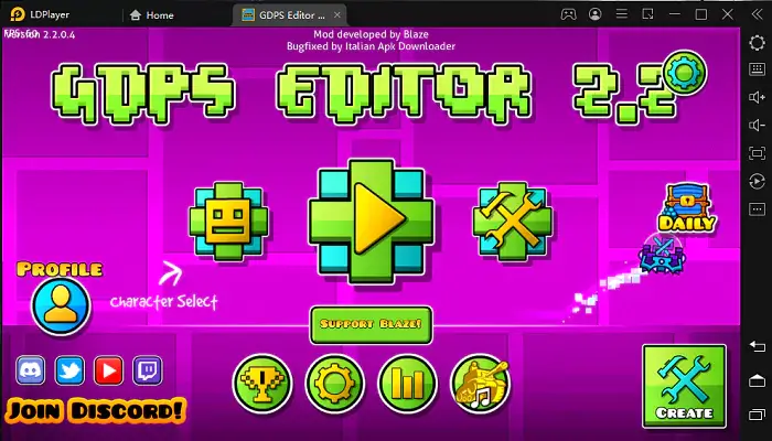 Geometry Dash 2.2 на ПК-01